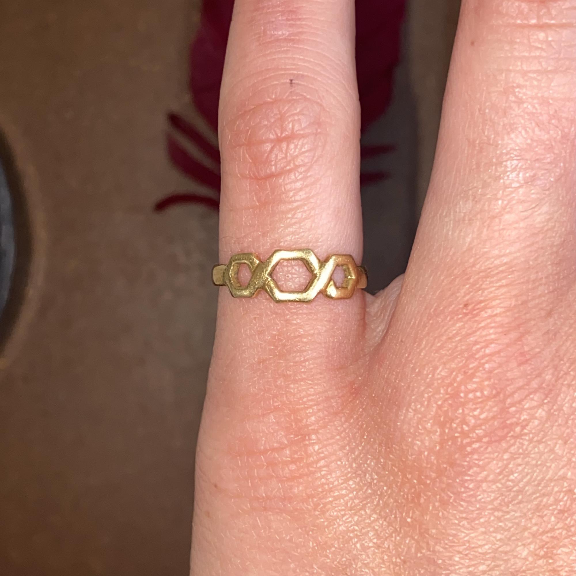 Anello vintage in oro 18kt