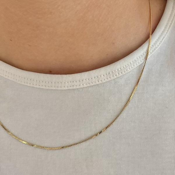 Collana vintage in oro 18kt
